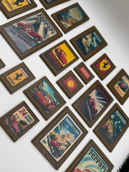 Garage Picture Frame Set